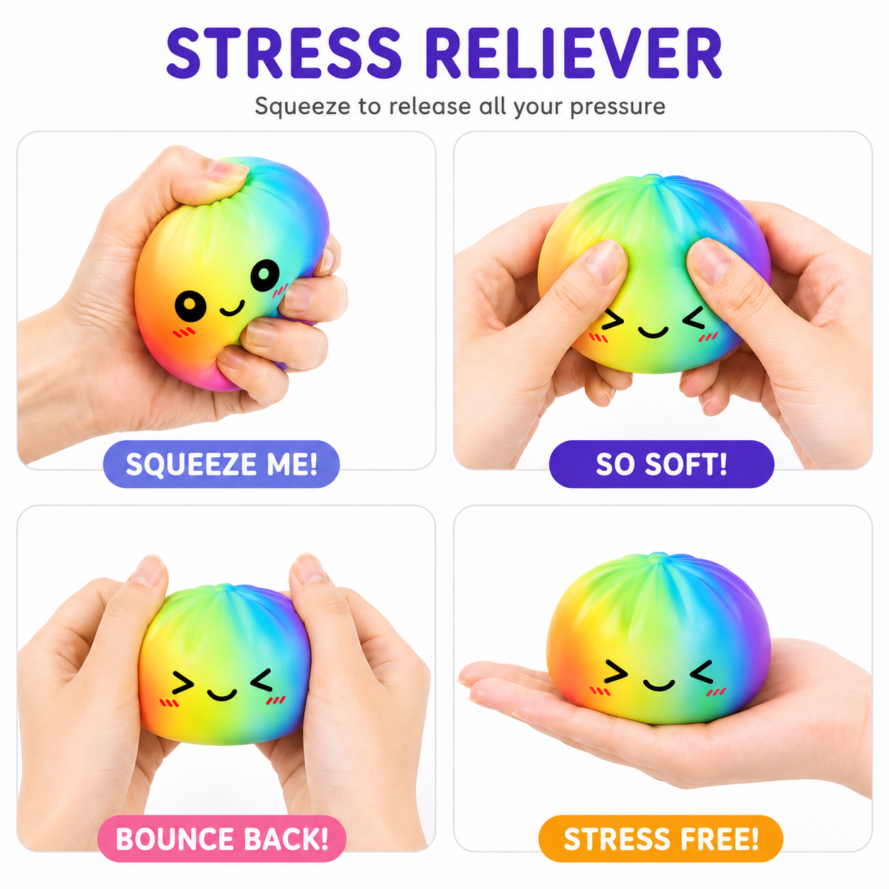 Joperny™ Rainbow Zen Dumpling